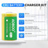 SULLMAR CR2 3vBattery, CR2 3V CR2 3.0V Set (2pcs Set) Battery Rechargeable Long Life, Battery Smart Low Self-Discharge