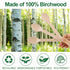 LotFancy Disposable Wooden Spoons, 250Pcs 6.25 inch Biodegradable Eco-friendly Birchwood Cutlery