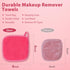Reusable Microfiber Makeup Removing Cloth for Sensitive Skin, Washable Towels, Natural Facial Cleansing (6”x 6”, 12