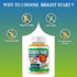 BrightStart Brain Focus Vitamins for Kids & Teens, Omega 3 Supplement, Focus Booster Nootropic Support, 60 Gummy