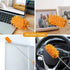 Weogot 10 Set, Pcs Venetian Window Blind Cleaner Duster Tool Mini Blind Cleaner Duster Brush, Hand Held Air Conditioner