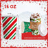 Suttmin 72 Sets/ 216 16 oz Pcs Christmas Paper Cups Disposable to Go Coffee Cups with Lids and Sleeves Xmas Hot Cocoa