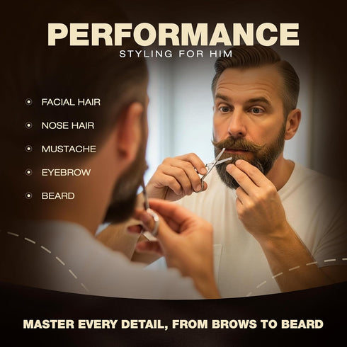 Utopia Care Eyebrow Scissors - Professional Stainless Steel Small Shears for Grooming Mustache, Beard, Eyelashes