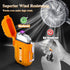 LcFun Electric Lighter - USB C Rechargeable, Windproof Waterproof Flameless Dual Arc Plasma Lighter with Lanyard