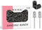 Rolybag Sanding Bands for Nail Drill, 240 grit with Storage Box, Includes 100 Superfine Grit Sand Bands