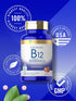 Carlyle Vitamin B-12 6000mcg | 120 Fast Dissolve Tablets | Natural Berry Flavor | Vegetarian, Non-GMO, Gluten Free