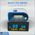 Beurer PO50 Fingertip Pulse Oximeter, Blood Oxygen Saturation & Heart Rate Monitor, Extra-Small & Light, Strap &