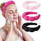 WHAVEL 3 Pack Spa Headbands, Makeup Headband Sponge Terry Cloth for Washing Face, Women & Girls