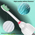 Replacement Heads for Philips Sonicare E Series Electric Toothbrush, 4 Pack for HX7023/64, HX7023/30, White