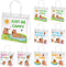 H1vojoxo Capy Birthday Gift Bags - 24PCS Cappy Clear PVC Gift Bags