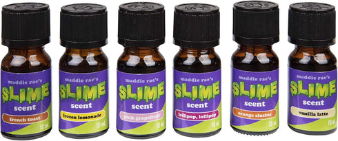 Maddie Rae's Yummy Scented Oils (12 Pack) - X Large 10ml Natural Food Fragrance Bottles for DIY Candle, Soap, Slime &