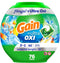 Gain flings Ultra Oxi Laundry Detergent Pacs, 3-in-1 HE Compatible, Waterfall Delight Scent, 76 Count