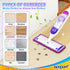 KEEPOW Reusable Power Mop Refill Pads, 4 Pack, Compatible with Swiffer PowerMop, Microfiber for Hardwood Cleaning