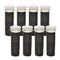 Jiumi 8 Pack Black Replacement Roller Refills Compatible with Scholl Express Pedi Foot