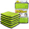 Fresh Professional Microfiber Sponge Cloths, 6-Pack with SILVADUR Odor Control Technology
