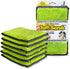 Fresh Professional Microfiber Sponge Cloths, 6-Pack with SILVADUR Odor Control Technology