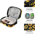 Kigai Sunflower Pill Case Weekly Pill Box Portable Travel Pill Bag Organizer with Zipper for Vitamins, Medication
