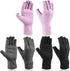 3 Pairs Compression Craft Arthritis Gloves, Fingerless Pressure Relief for Quilting, Sewing, and Household Duties
