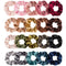 Whaline Velvet Hair Scrunchies, Hair Bobble Elastics, Soft Hair Ties for Girls, Women (20 Colors)