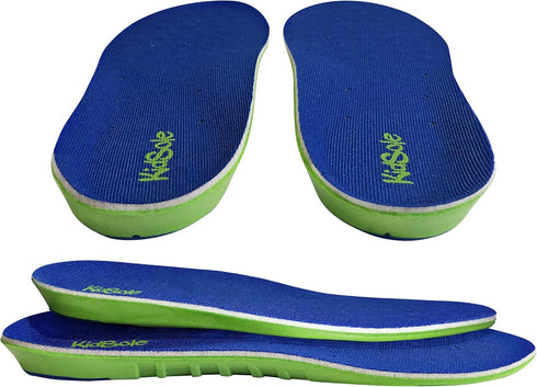 KidSole Memory Foam Sport Plus Children's Athletic Replacement Insole, Comfort for Kids Size 3-6 (24 CM)