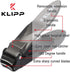 KLIPP Nail Clippers for Men with Catcher - Heavy Duty Self-Collecting Nail Cutters, Includes Ziplock Pouch