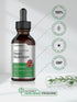 Reishi Mushroom Supplement by Horbaeach | 2 fl oz Liquid Extract | Ganoderma Lucidum Tincture | Vegetarian, Non-GMO,