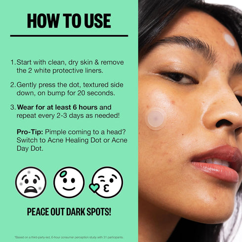 PEACE OUT Microneedling Dark Spot Brightening Dots