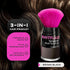 Root Touch Up Hair Powder, Temporary Hair Color, Gray Coverage, Eyebrow Filler, 09 Brown Black