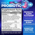 Daily Probiotics and Prebiotics 60 Billion CFU - 10 Strains + 4 Prebiotics, Supports Gut Health, Constipation, Gas & Bloating, Digestive Nutritional Probiotic Supplement for Women & Men, 60 Capsules