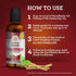 GuruNanda Ashwagandha Oil Pulling, 16 Fl Oz, 100% Pure Blend of Coconut with Essential Oils & Vitamins for Healthy