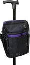 Secure Pouch for Cane, Walker, Crutches, and Wheel Chairs - Purple