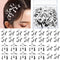YGDZ 30 PCS Star Hair Clips, 20 PCS 1.22" Star Y2K Hair Accessories, 10 PCS 1.61" Silver Star Clips for Women Girls