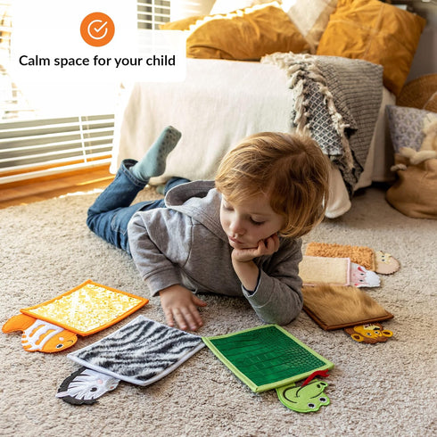 ODOXIA Sensory Mats for Autistic Children | Sensory Tiles for Kids | Sensory Wall Panel | Sensory Mats (Animals) |