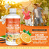 Calcium & Magnesium Liquid Supplement with Vitamin D3 - Natural Formula, 32 fl oz