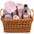 Spa Baskets for Women - Luxury Bath Set with Rose Oil & Orchid, Includes Wash, Bubble Bath, Lotion, Bath Salts, and More