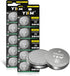10 Pack CR2450 3 Volt Lithium Battery DL2450 ECR2450 BR2450 620mAh for Car Remote Key Fob, Watch, Tea Light Candles