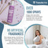 TreeActiv Sleep Spray, Calming Lavender Chamomile, Soothing Pillow Spray Air Freshener for Relaxation, 1000+ Sprays