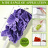 12 Pcs 5 Layer Duster Refills Only Fleece Refills Reusable Dusters for Cleaning 4.7 x 7 Inch Washable Duster Pads for Hand Duster Ceiling Fan Hardwoods Window Kitchen Floor, 6 Mixed Colors by Skybooly