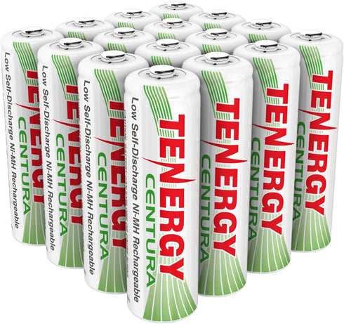 Tenergy AA Rechargeable NIMH Battery 2000mAh Pre-Charged Household Battery Low Self Discharge High