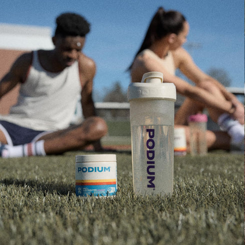 Podium Nutrition Training Salt + Electrolytes Powder, Tropical Lime, 30 Servings for Post Workout Hydration & Muscle