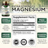 Magnesium Pills Extra Strength 1000mg - Chelated for Ultra Absorption, Magnesium Supplement for Bone, Muscle Health & Heart Support, Nature's Citrate Oxide Magnesio Vitamins, Non-GMO - 180 Capsules