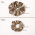 Velvet Scrunchies Hairbands Bulk Pack - Jumbo Large Hair Ties for Thick Curly Hair, No Crease Soft Elastic Accessories