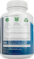 Calcium Citrate 1000mg, 365 Vegan Capsules - Without Vitamin D, Added Parsley, Dandelion, Watercress