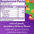 Vitafusion Fiber Well Sugar Free Fiber Supplement, 90 Count, Peach, Strawberry And Blackberry Flavored Supplements