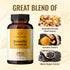 Boswellia Turmeric Capsules, Joint, Digestion & Brain Support with Organic Black Pepper Extract - 100 Capsules