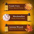 MAJESTIC PURE Halloween Essential Oil Gift Set - Autumn Wreath, Pumpkin Pie, and More Scents for Candle Making