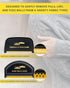 ZEFFFKA De-Pilling Comb for Cashmere Fine Wool Clothes | Lint Fuzz Balls Remover and Shaver