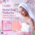 Set 5 5x 5.3 oz FIVONA of Gentle Pink Yoni Herbal Soap Bars Ideal for Feminine Wash and Whole Body Cleanse Infused