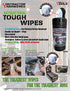 CE Tools Pro Tough Wipes, 50 Count with Scrubbing Beads