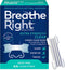 Breathe Right Nasal Strips, Extra Strength, Clear for Sensitive Skin, Drug-Free Snoring Solution & Nasal Congestion